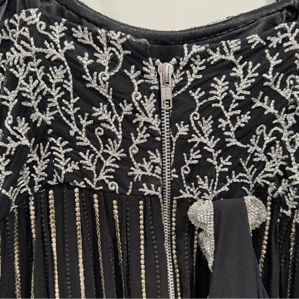 Sani Black and Silver Anarkali - Picture 10 of 14